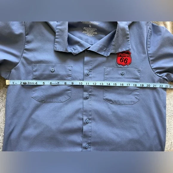 Mechanic’s Shirt w/ long thermal sleeves size L - Picture 7 of 8